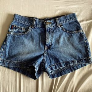 Vintage Bongo belly jean shorts